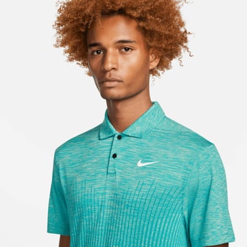 nike golf polo neptune green